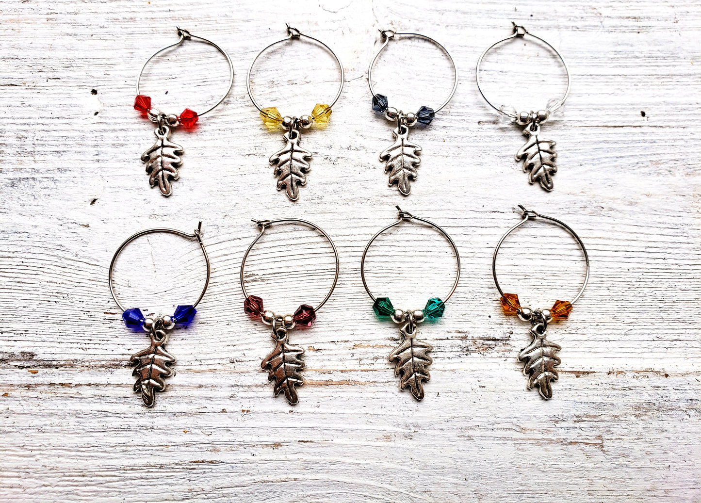 Fall Wine Glass Charms